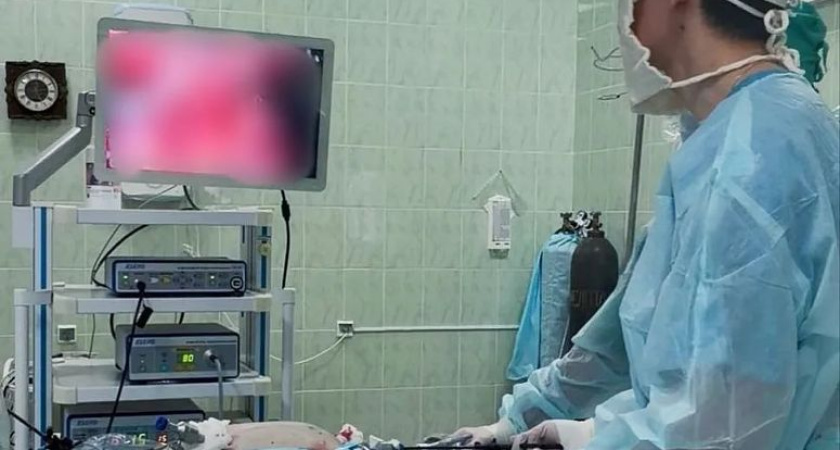 Хирурги в Удмуртии применили новую методику для лечения пупочный грыжи