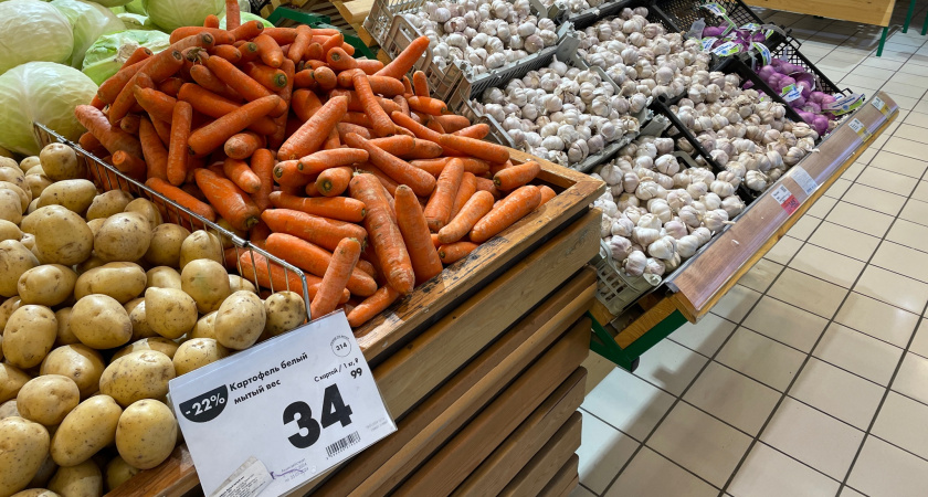 В Глазове морковь и свекла подорожали на 8%