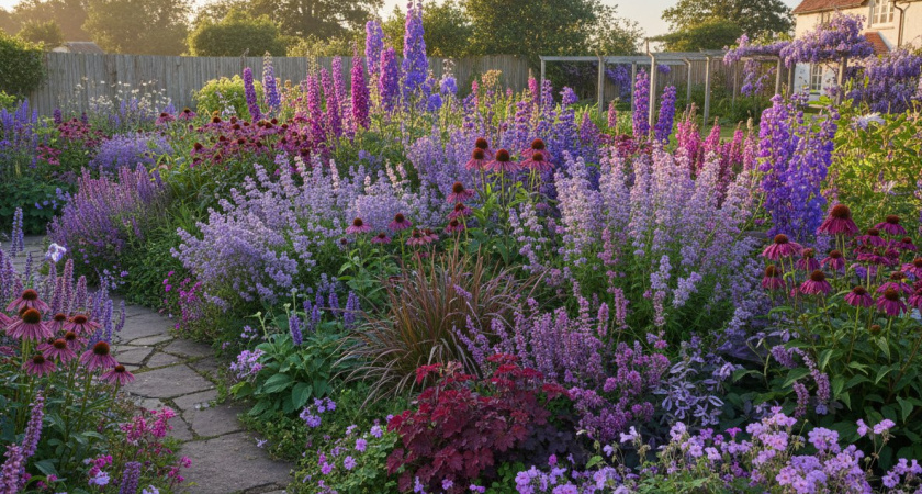 Пурпурные облака, алые чаши и гигантские цветы: многолетники, которые преображают сад - соседи обзавидуются