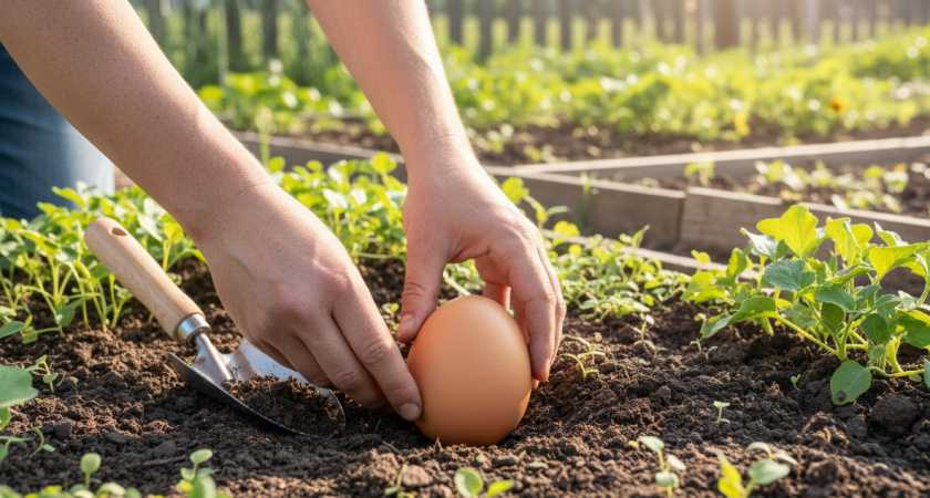 Каждый год сажаю в огороде яйцо: соседи сначала крутили у виска, а теперь тоже так делают