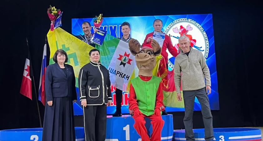 Глазовский район блеснул на Республиканских зимних сельских играх