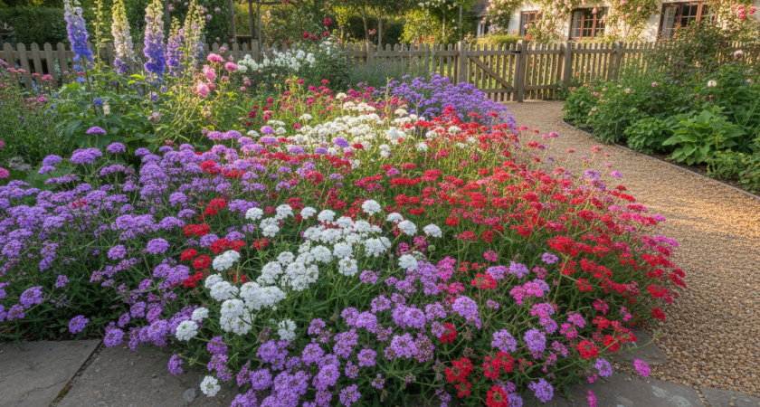 Пышный шедевр на клумбе: цветок невероятной красоты, который цветет до самой осени