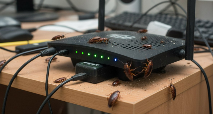 Тараканы покинули дома не от Wi-Fi. Учёные узнали истинные причины и забеспокоились