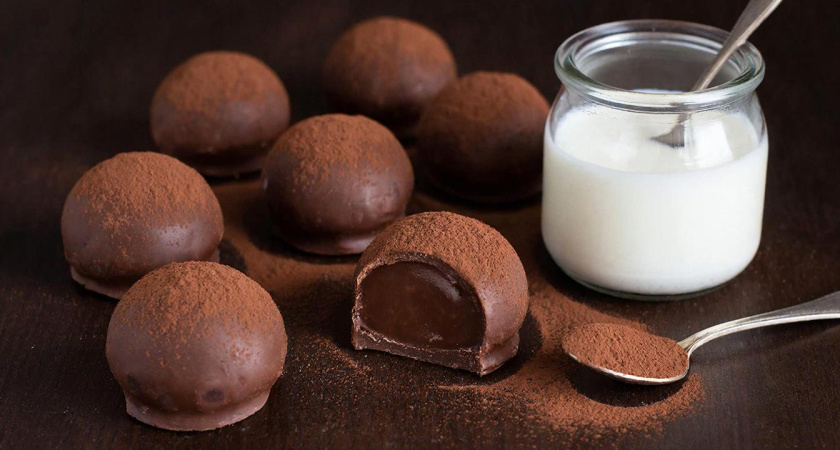 Всего 3 — сгущенка, какао и еще 1 ингредиент, а получаются конфеты, от которых гости балдеют. Готовим корейские трюфели