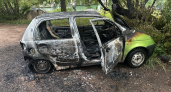 В Ижевске два школьника подожгли автомобиль Матиз
