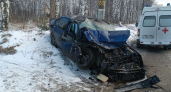 Грузовик и легковушка столкнулись на Воткинском шоссе в Ижевске