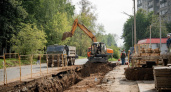 В Глазове ремонтируют несколько крупных участков теплосети