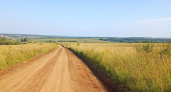 В Глазовском районе обновили участок дороги, соединяющей село Понино и деревню Изошур