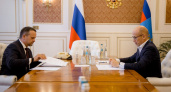 Глава Удмуртии встретился с министром транспорта России Андреем Никитиным