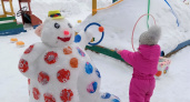 В детских садах Глазова создают снежные сказки для малышей