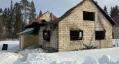 В Удмуртии сгорел частный дом: площадь пожара составила 120 квадратных метров