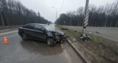 Водитель иномарки попал в больницу после ДТП на трассе Р-243 в Удмуртии
