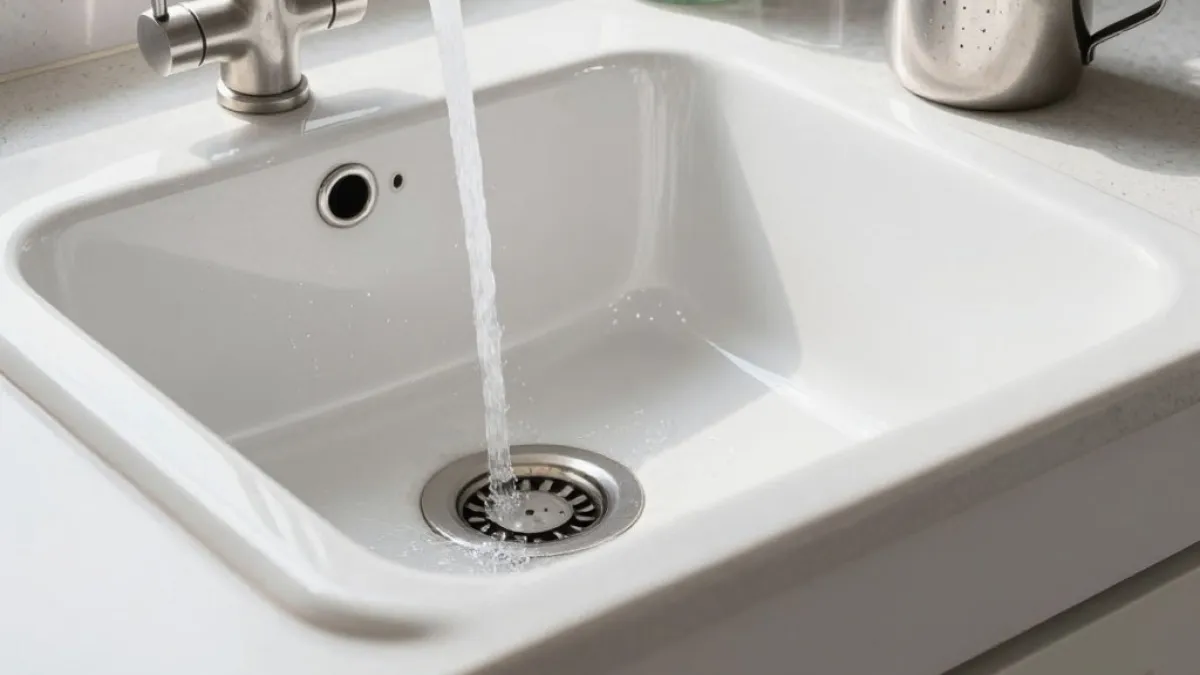 1 ложка и 1 чашка в слив: жир сошел за 5 минут — проще и эффективнее, чем уксус с содой