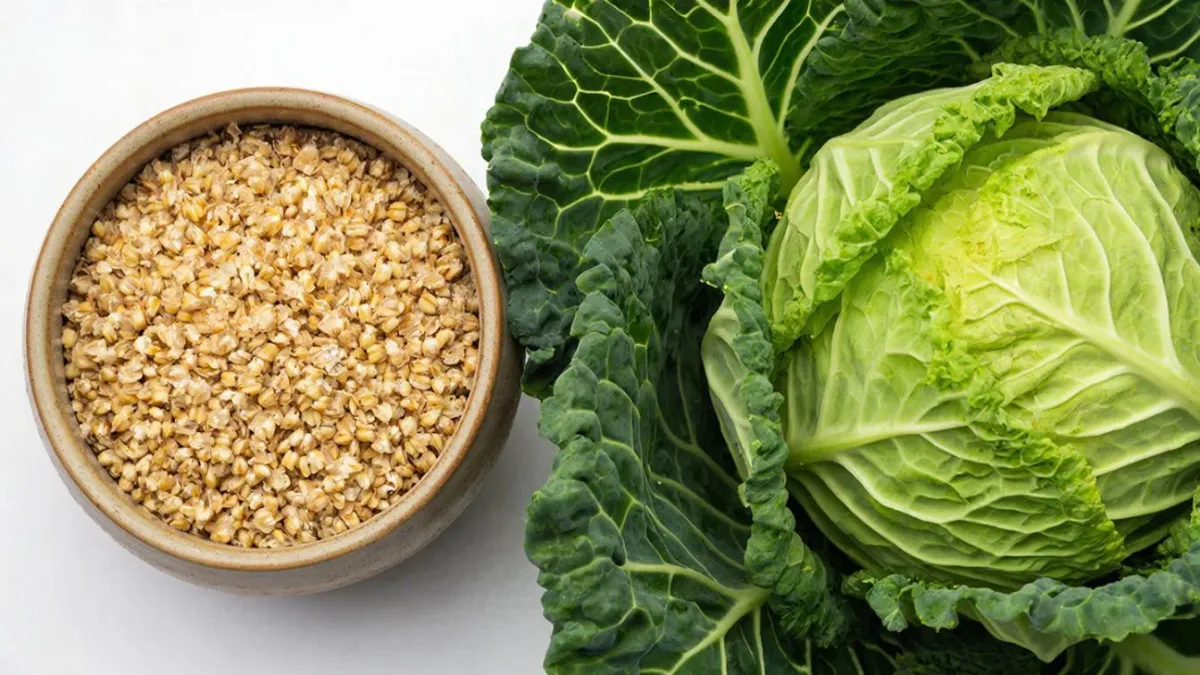 Беру стакан гречки и капусту, готовлю быстрый ужин на сковороде: вкусно и сытно даже без мяса