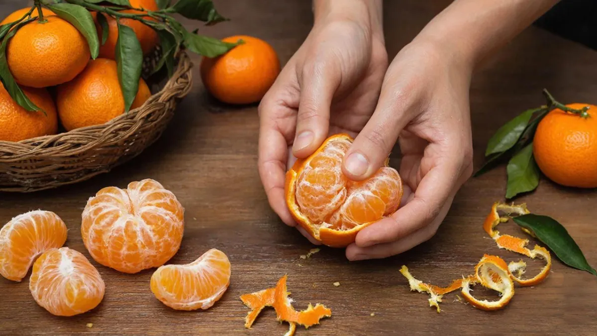 Мандариновые корки не выкидываю, а заливаю уксусом: полезная настойка для дома