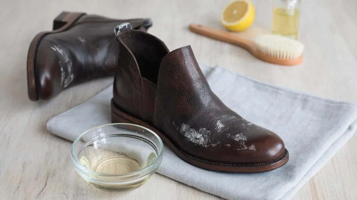 В мастерской подсказали, как убрать соль с обуви — простой способ, который работает