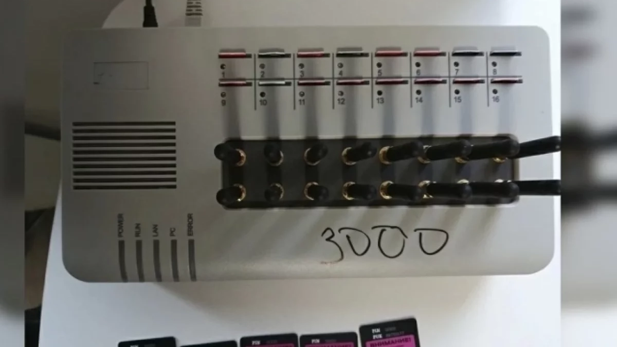 Иностранец в Удмуртии организовал "серый" узел связи для аферистов