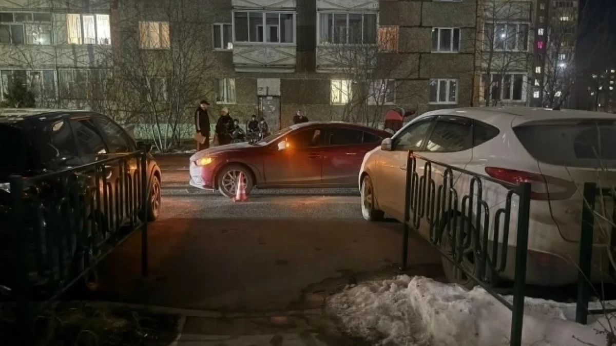 В Удмуртии иномарка сбила семилетнего школьника на самокате