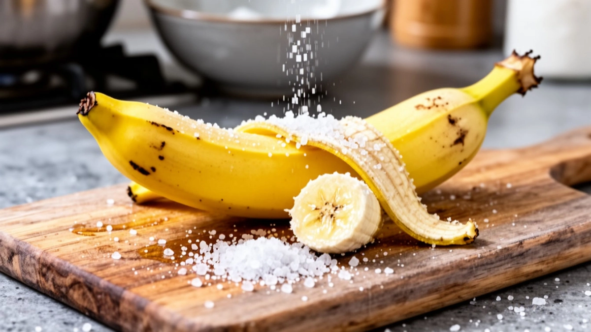 Банановую кожуру посыпаю солью — всю весну не нарадуюсь своей смекалке: классный лайфхак для ленивцев