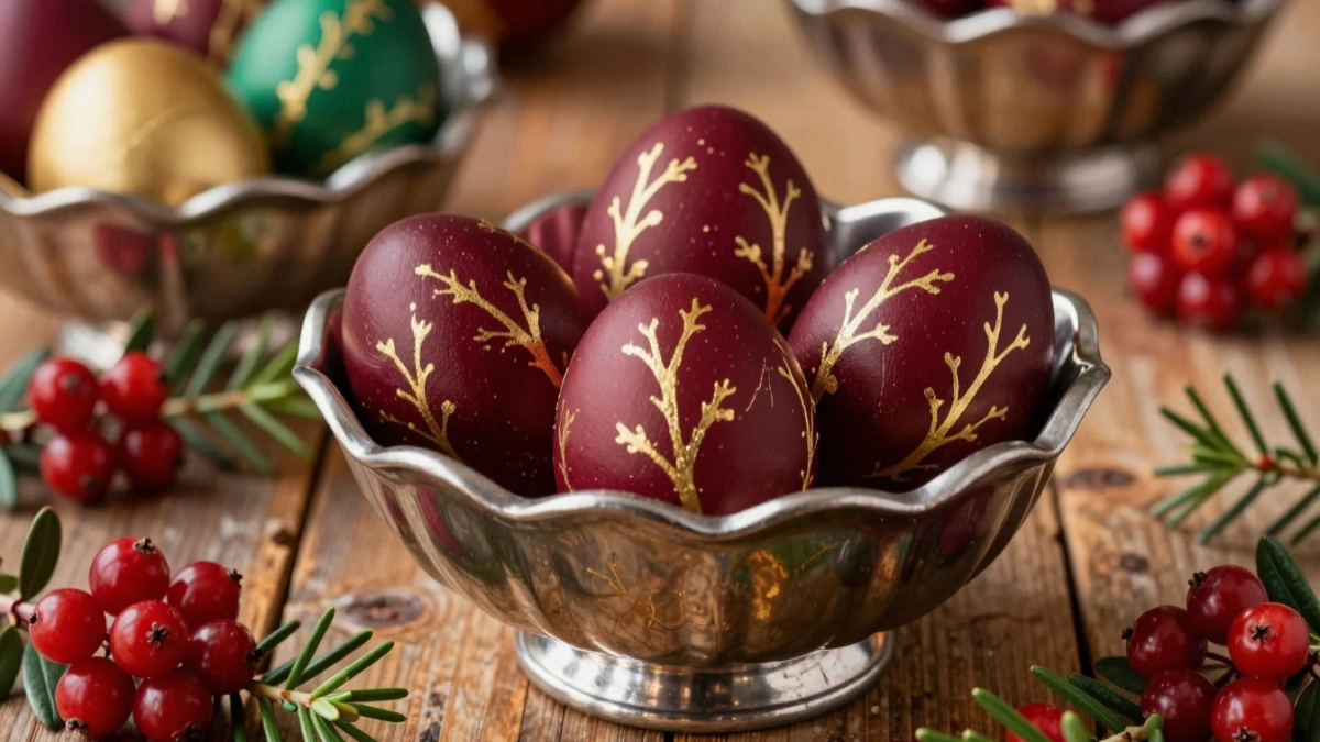 Свеклой и луковой шелухой 100 лет не крашу: яркие, словно рубин, яйца на Пасху — без химии и заморочек