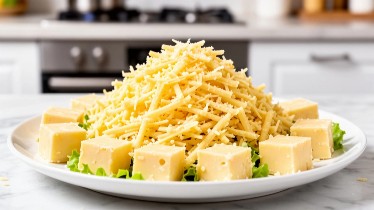 Обычная пекинка и тертый сыр — а на выходе нежный и аппетитный салат «Лебединый пух»: рецепт