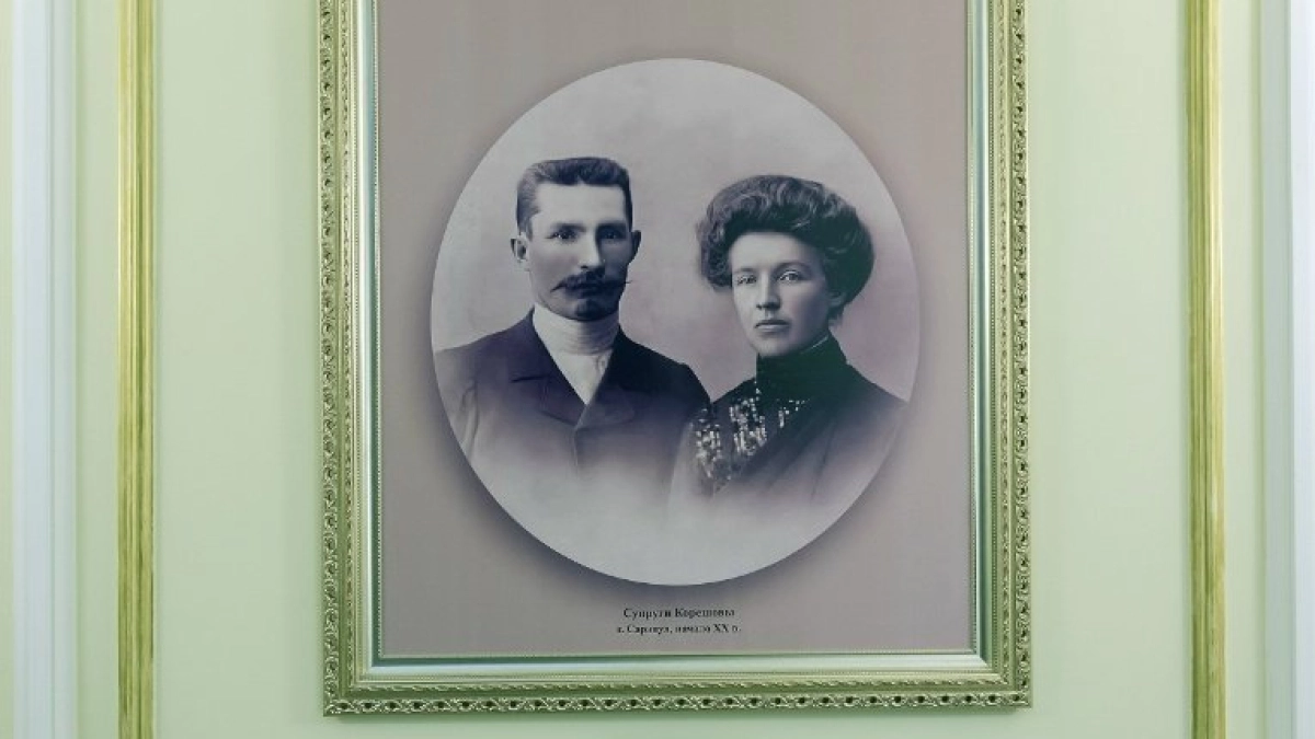 В Удмуртии музей-заповедник получил оригинальное фото семьи купца Корешева