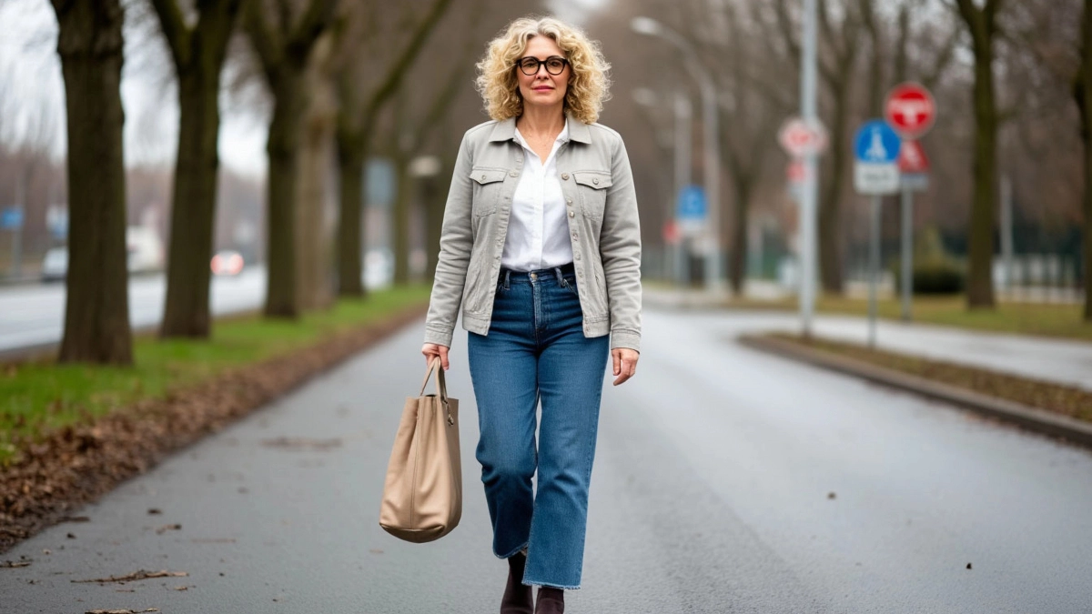 Джинсы после 60: почему этот фасон стройнит и выручает всегда