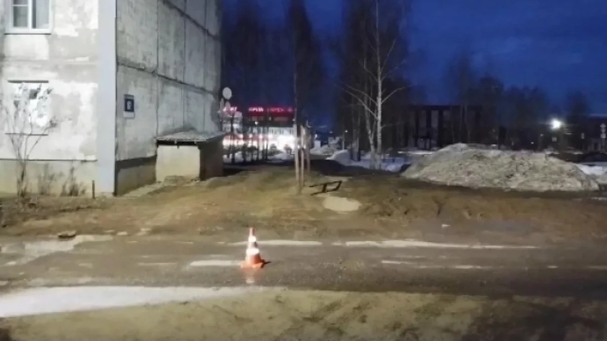 В Удмуртии грузовик сбил женщину с трехлетней дочерью во дворе дома