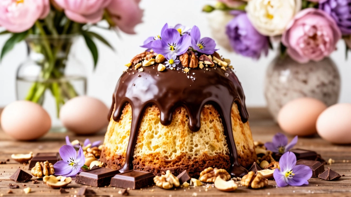 Шоколадная пасха из 1 пачки творога и какао: готовится проще, чем шарлотка - а вкус восхитительный