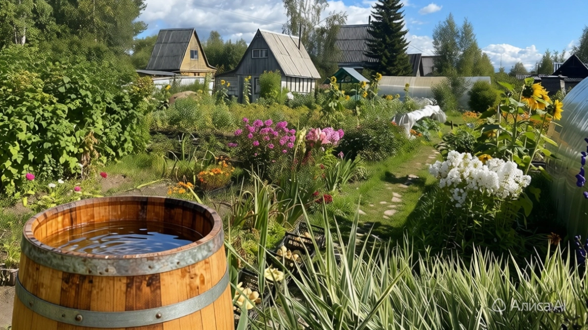 1 пузырек в бочку с водой — и поливаю без разбора: растения как на дрожжах растут — не дача, а фазенда