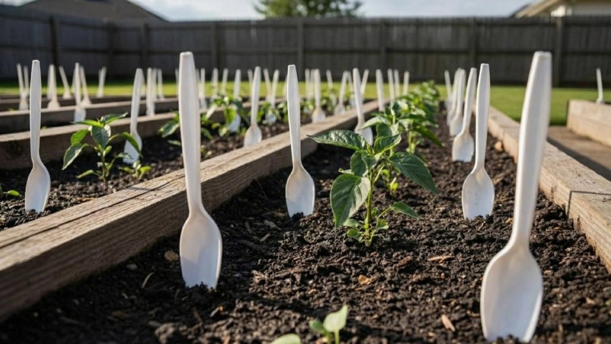 Защитить будущий урожай помогут обычные пластиковые ложки: полезный лайфхак от ушлых дачников