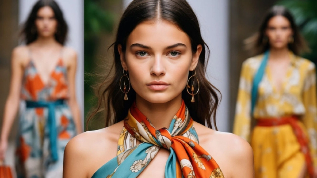Платок — главный аксессуар сезона: гид по модным образам весна-лето 2026