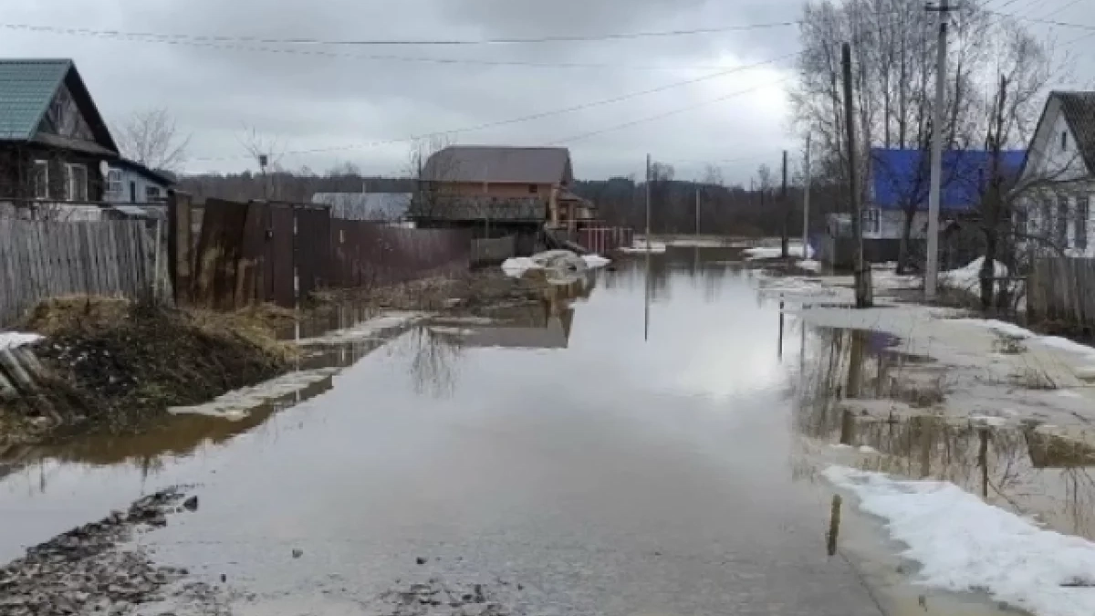 МЧС Удмуртии зафиксировало подтопление 184 придомовых территорий