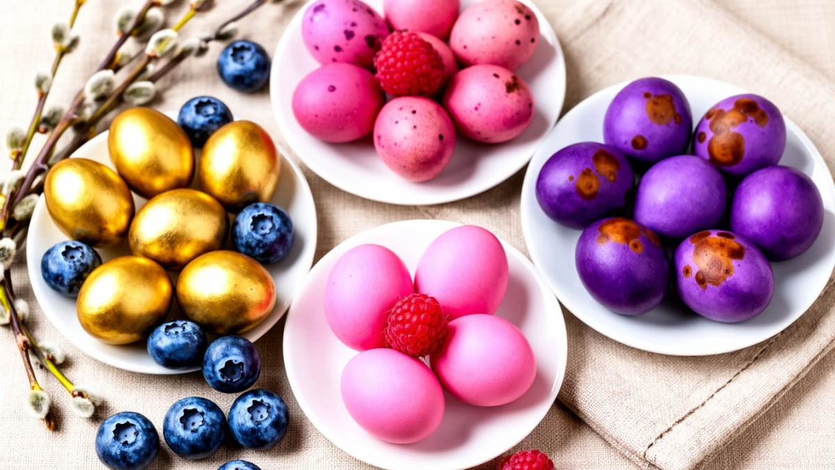 Пасха без луковой шелухи: 10 способов покрасить яйца оригинально, которые прошли испытания