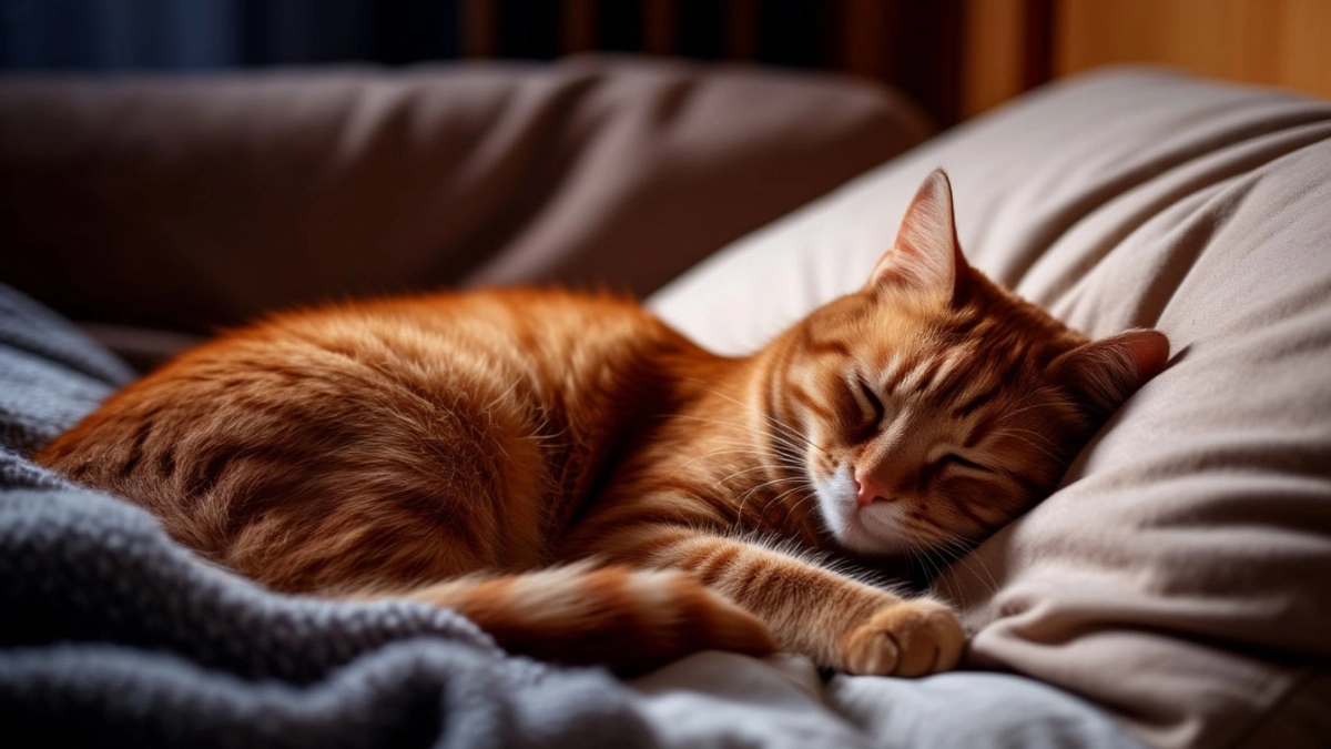 Почему ночью кошка спит с человеком - запомните раз и на всю жизнь эти причины