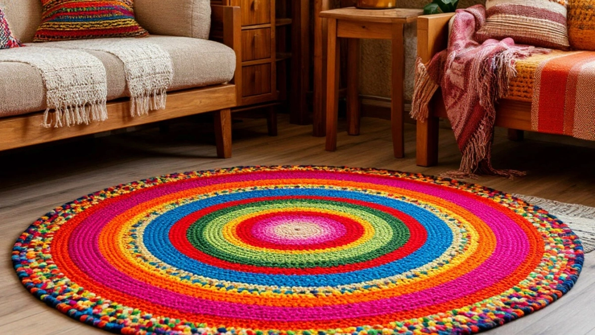 Коврики из старых вещей своими руками: техника плетения косичек, знакомая всем - справится даже школьница