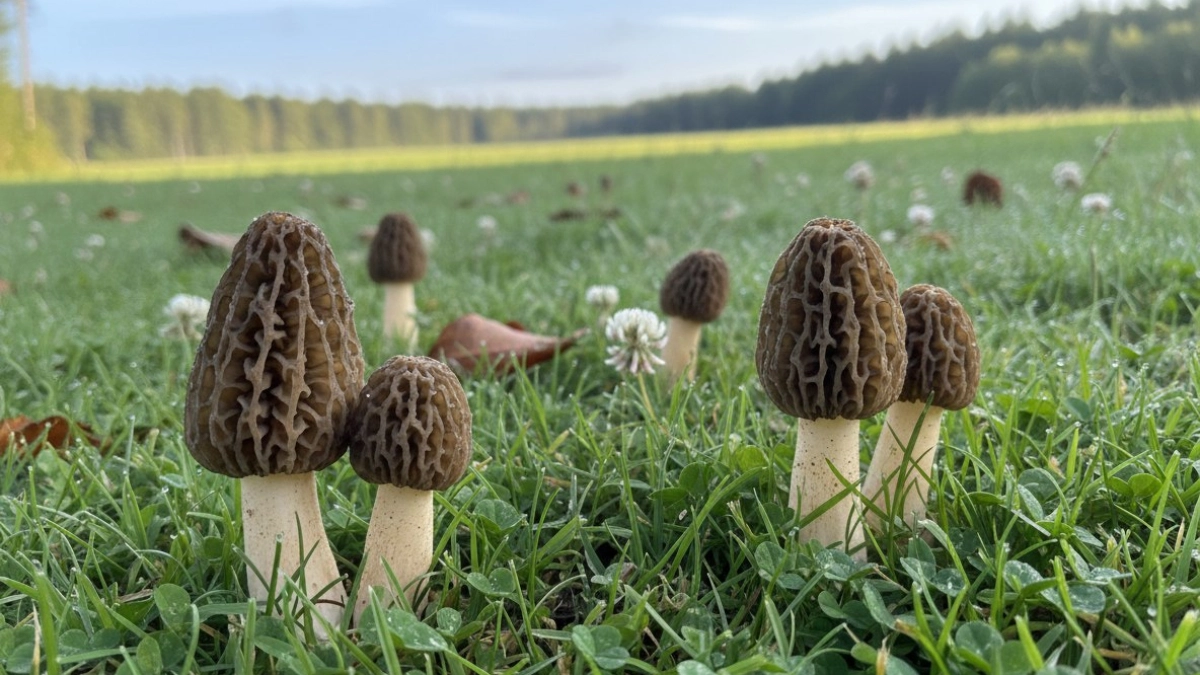 Почти трюфели: сморчки — где искать в апреле и как их приготовить