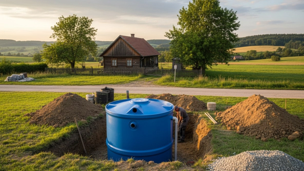Принцип работы септика без откачки: варианты для частного дома и дачи