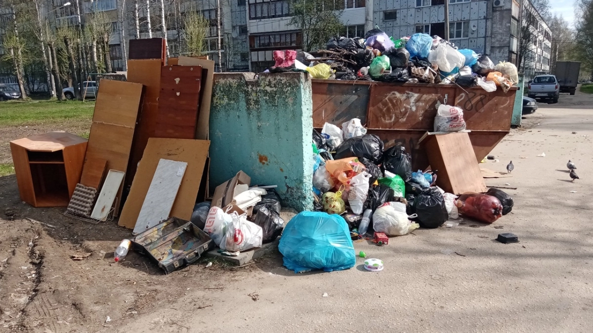 В Сарапуле места стихийных свалок оснастили камерами видеонаблюдения