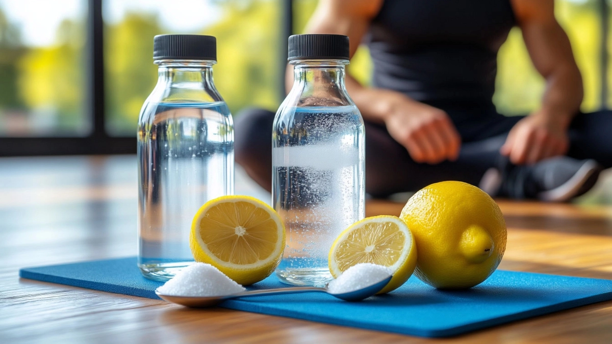 Лимонад с солью: вот что восстановит силы после тяжелой нагрузки — лучше воды