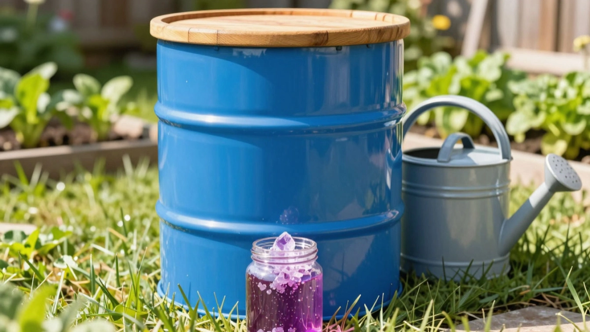 Вода в бочке больше не зеленеет и не цветёт: рабочий лайфхак для хранения воды на даче