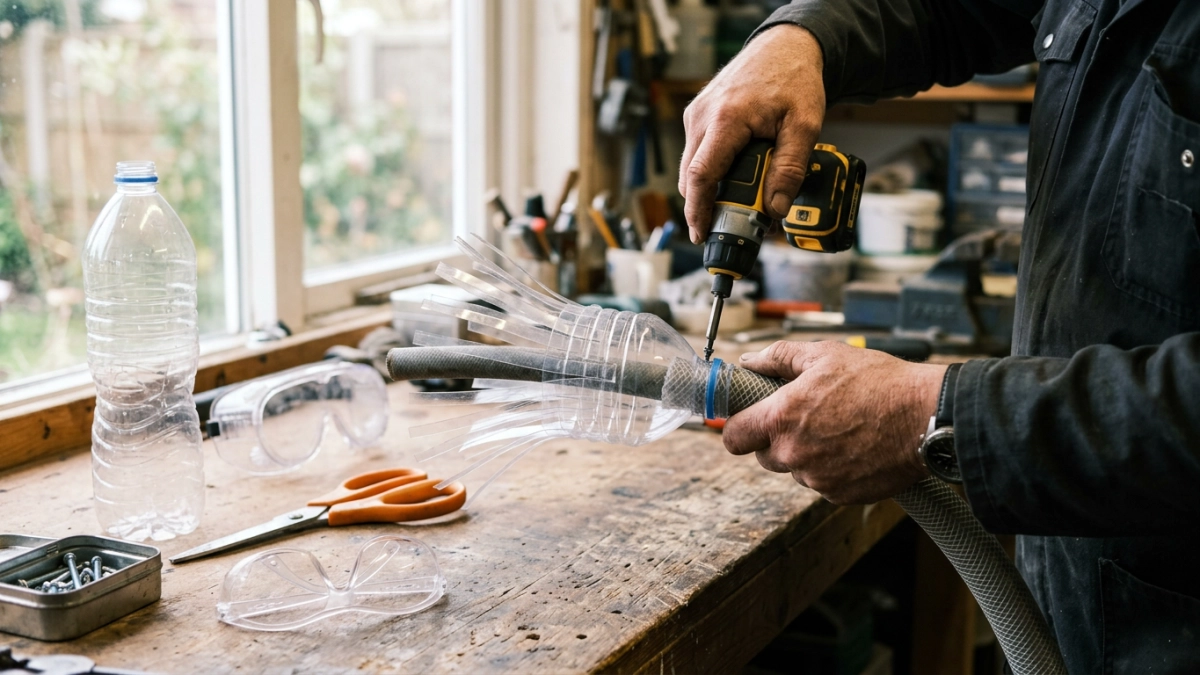 Берем пластиковую бутылку – и сажа летит в дымоход со свистом: почистить печь без соли и картофеля легко