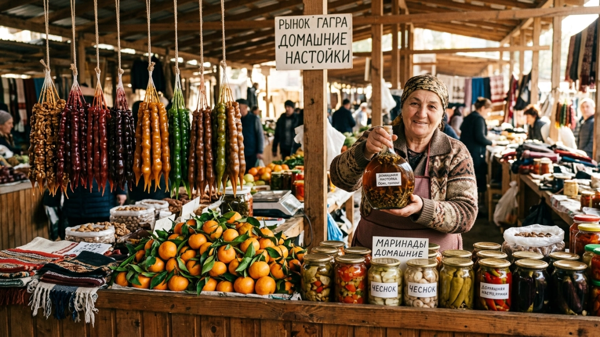Столько ужасных историй слышала про рынок в Абхазии - посетила лично: что на самом деле продают на рынке в Гагре