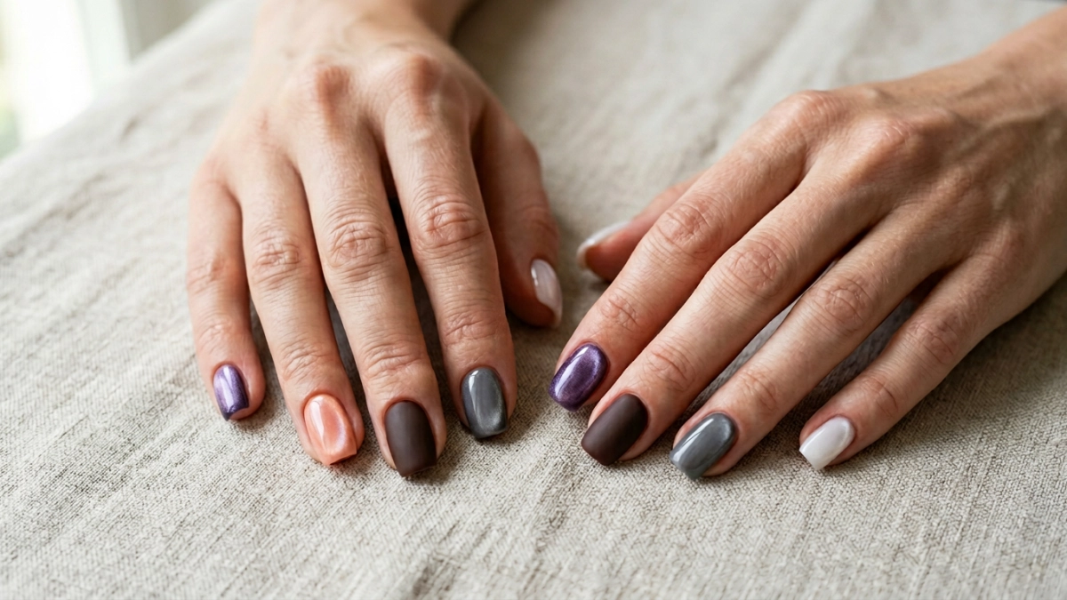 Модный маникюр 2026: 9 трендовых оттенков от аметистовой дымки до облачного белого
