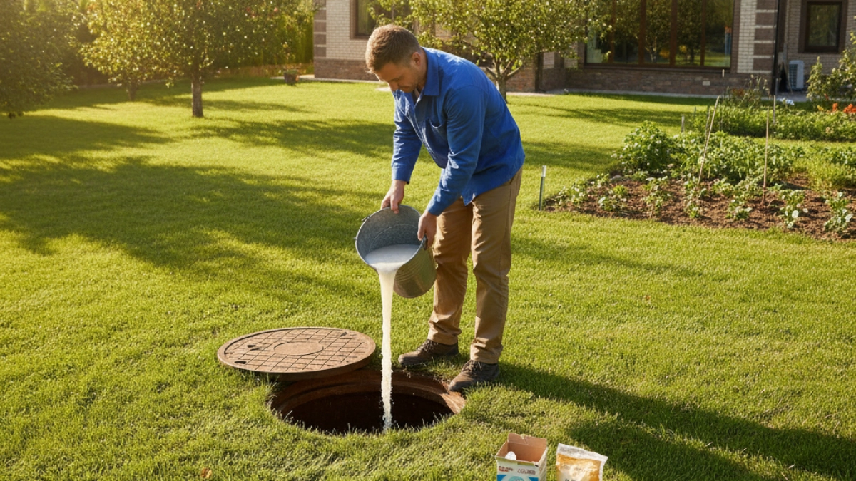 3 литра в выгребную яму: вся вода уходит, а органика перерабатывается за 16 дней