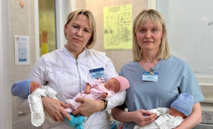 В Удмуртии родилась первая тройня 2026 года