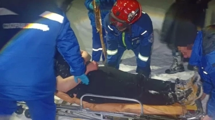 Спасатели в Глазовском районе вызволили мужчину из сугроба в лесу