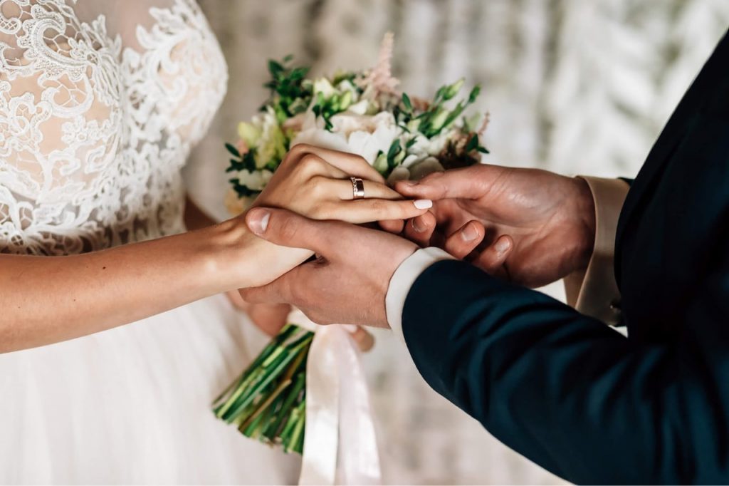 Даты замужества. Жених и невеста. Бракосочетание. Кольца жениха и невесты. Обручальные кольца жених и невеста.