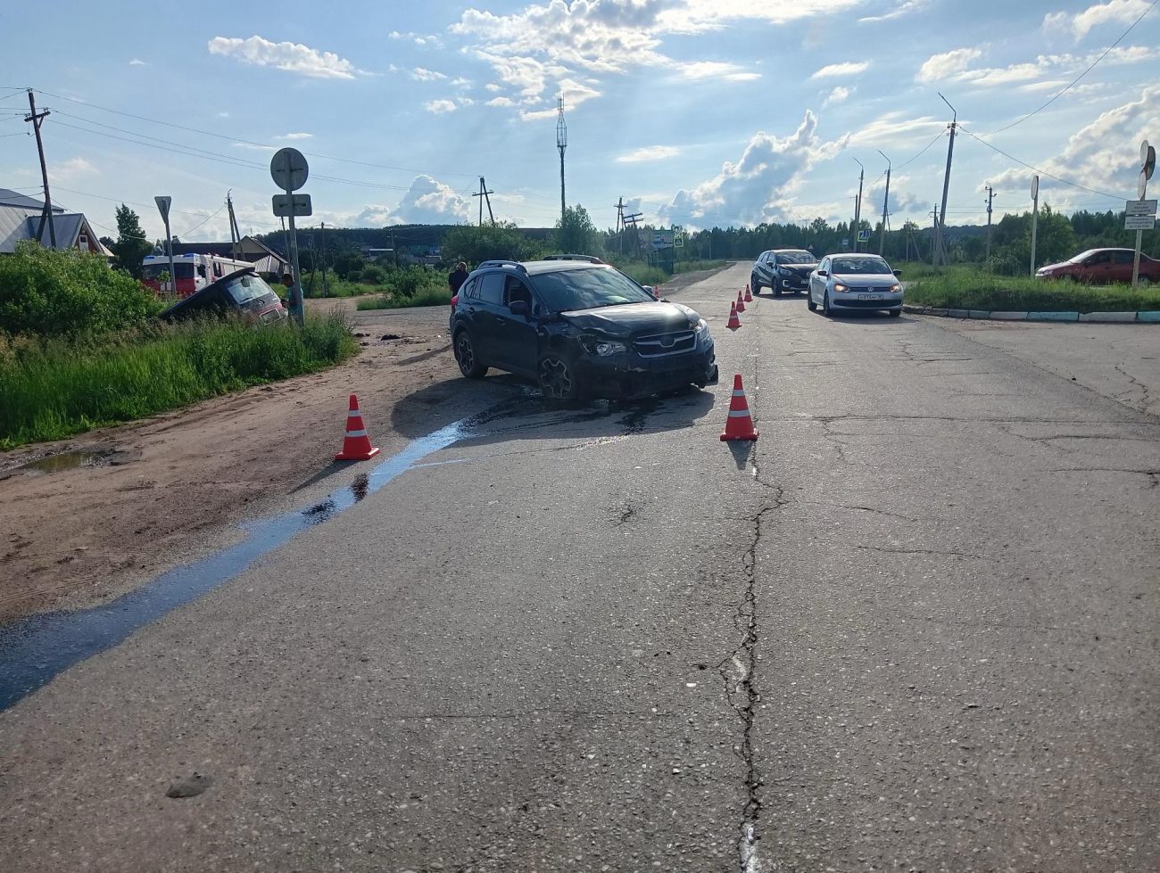 Крупная авария произошла сегодня на дороге Глазов-Игра — Город Глазов