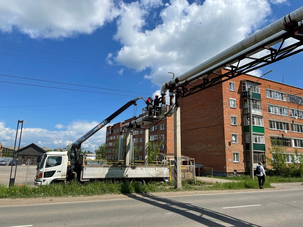 Движение на перекрестке улиц Кирова и Короленко в Глазове закроют до конца  августа — Город Глазов